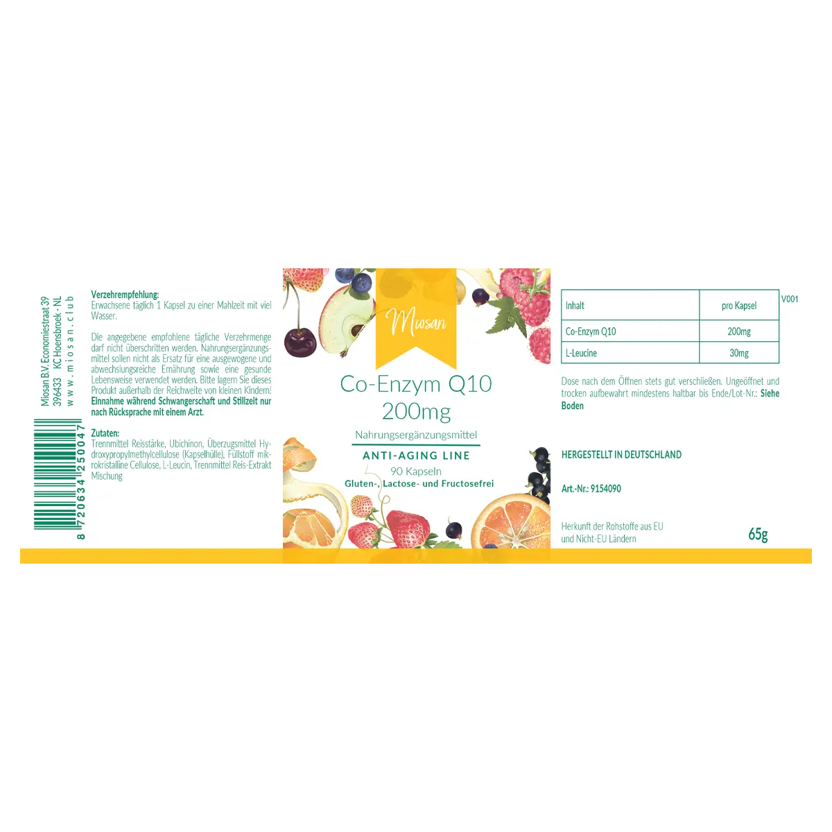 Co-Enzym Q10 200mg Kapseln